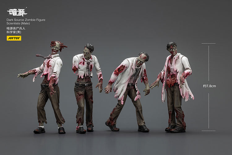 Dark Source Zombie Figure Scientists (Male)