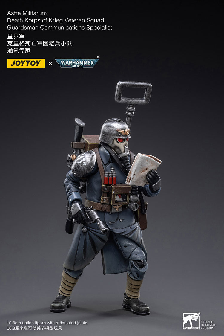 Astra Militarum Death Korps of Krieg Veteran Squad Guardsman Communications Specialist