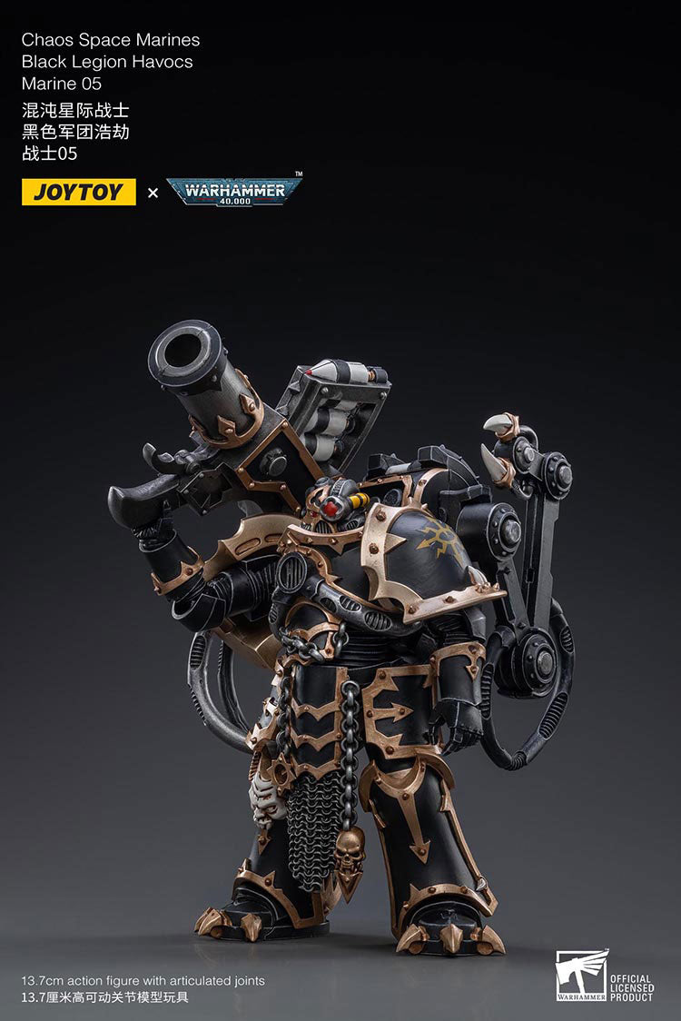 Chaos Space Marines Black Legion Havocs Marine 05