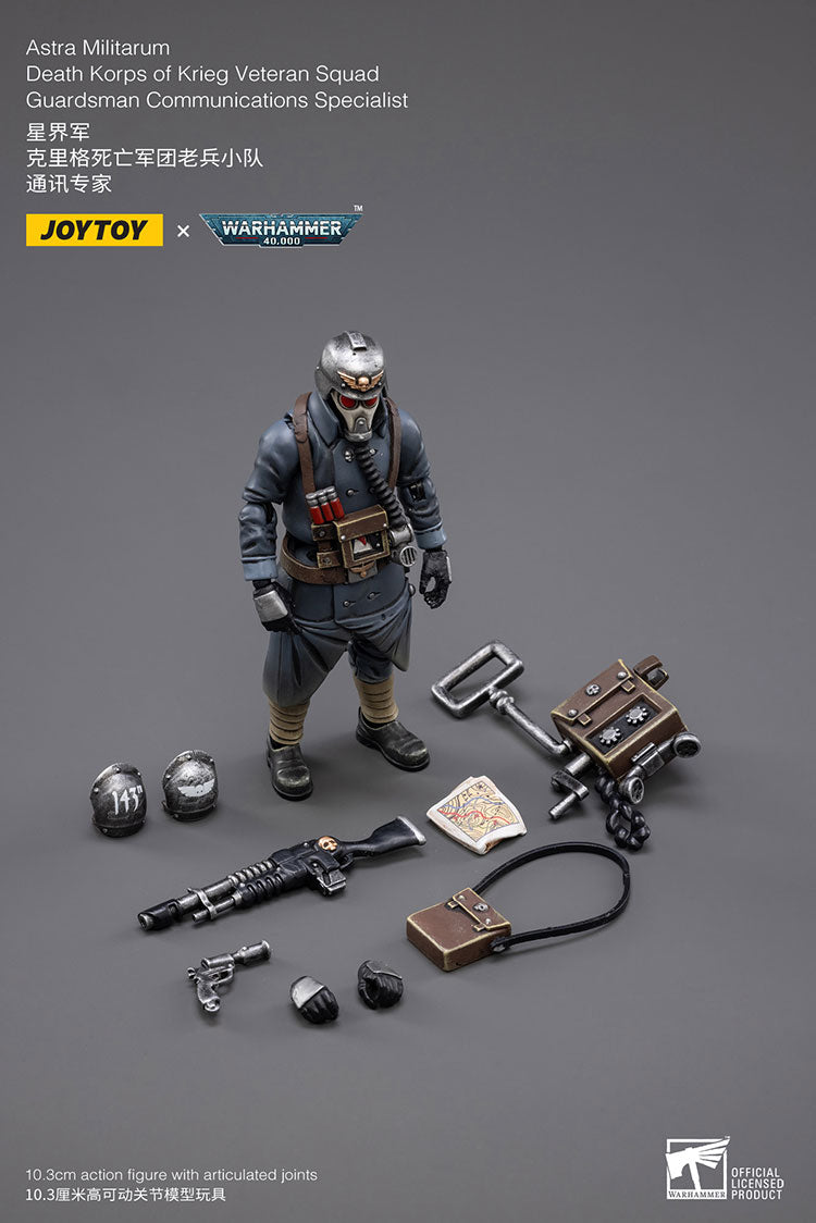 Astra Militarum Death Korps of Krieg Veteran Squad Guardsman Communications Specialist