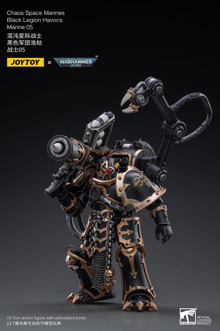 Chaos Space Marines Black Legion Havocs Marine 05