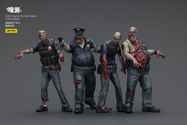 Dark Source Zombie Fiqure Police (Male)