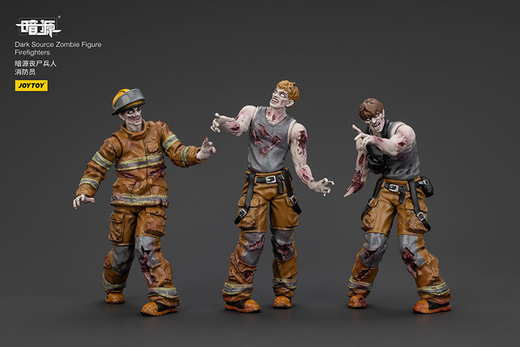 Dark Source Zombie Figure Firefighters