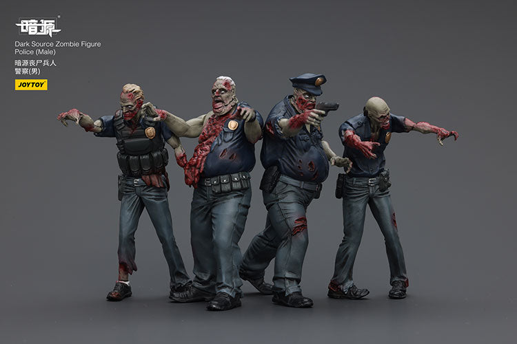 Dark Source Zombie Fiqure Police (Male)