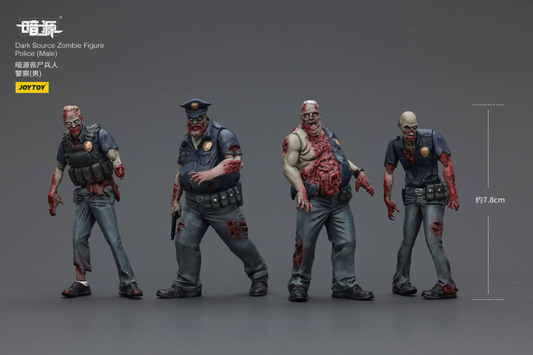 Dark Source Zombie Fiqure Police (Male)