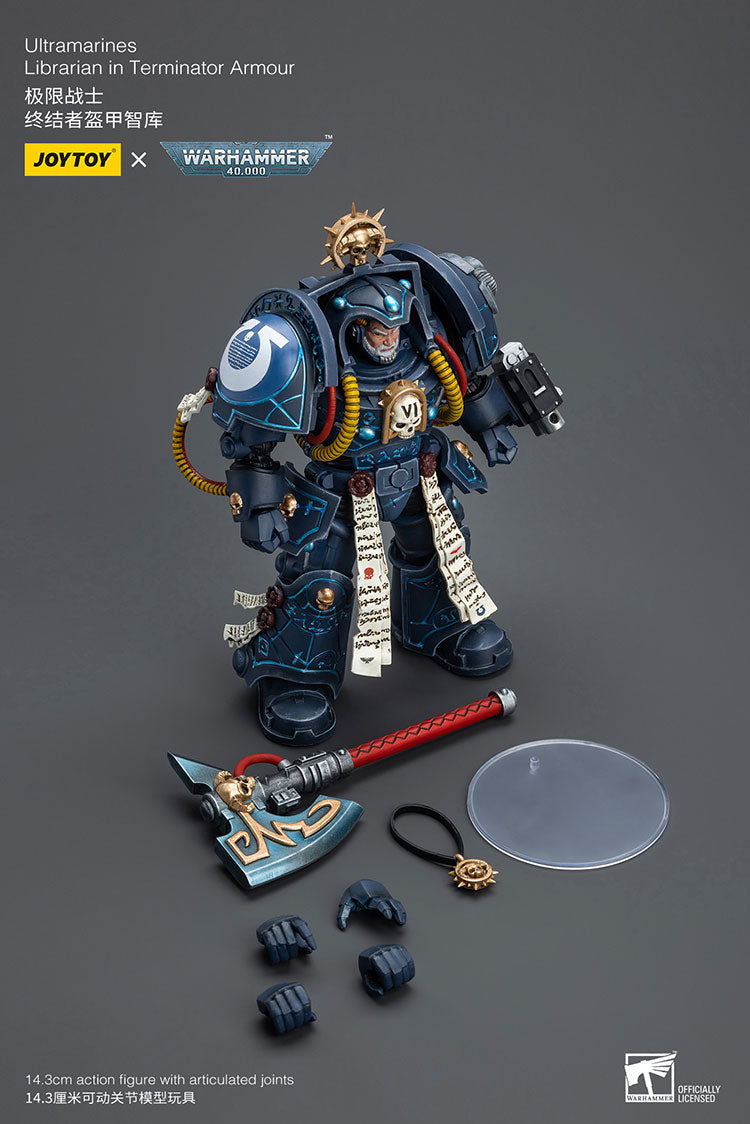 Ultramarines Librarian in Terminator Armour