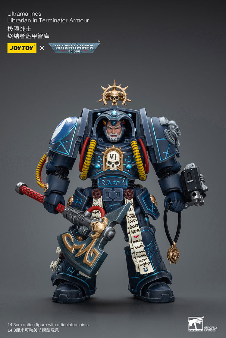 Ultramarines Librarian in Terminator Armour