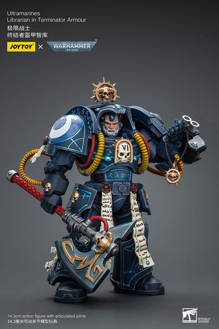 Ultramarines Librarian in Terminator Armour