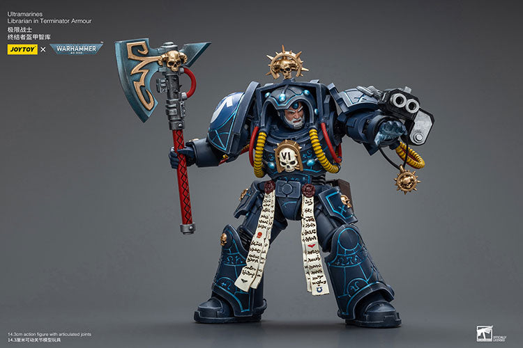 Ultramarines Librarian in Terminator Armour