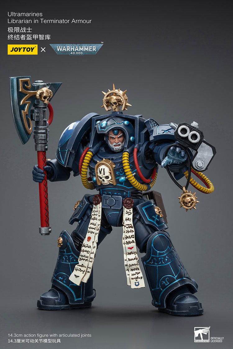 Ultramarines Librarian in Terminator Armour