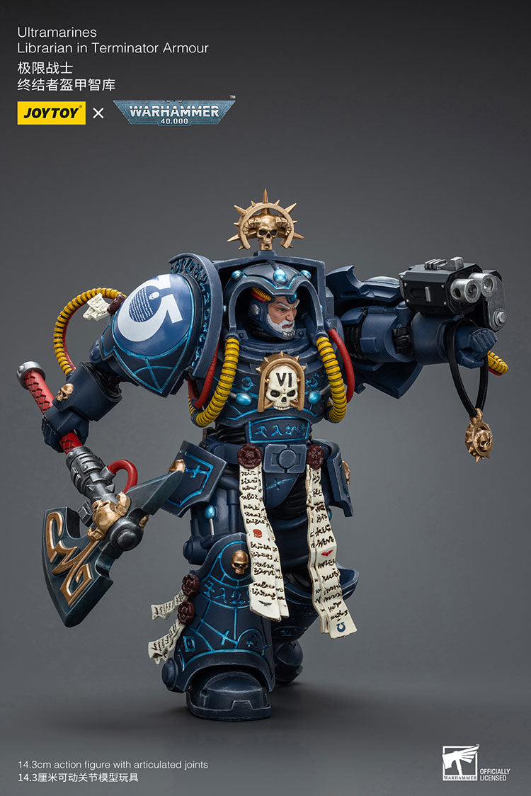 Ultramarines Librarian in Terminator Armour
