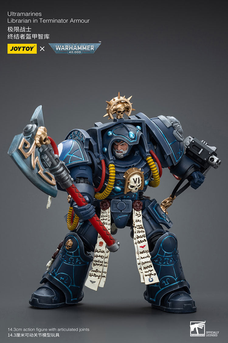 Ultramarines Librarian in Terminator Armour
