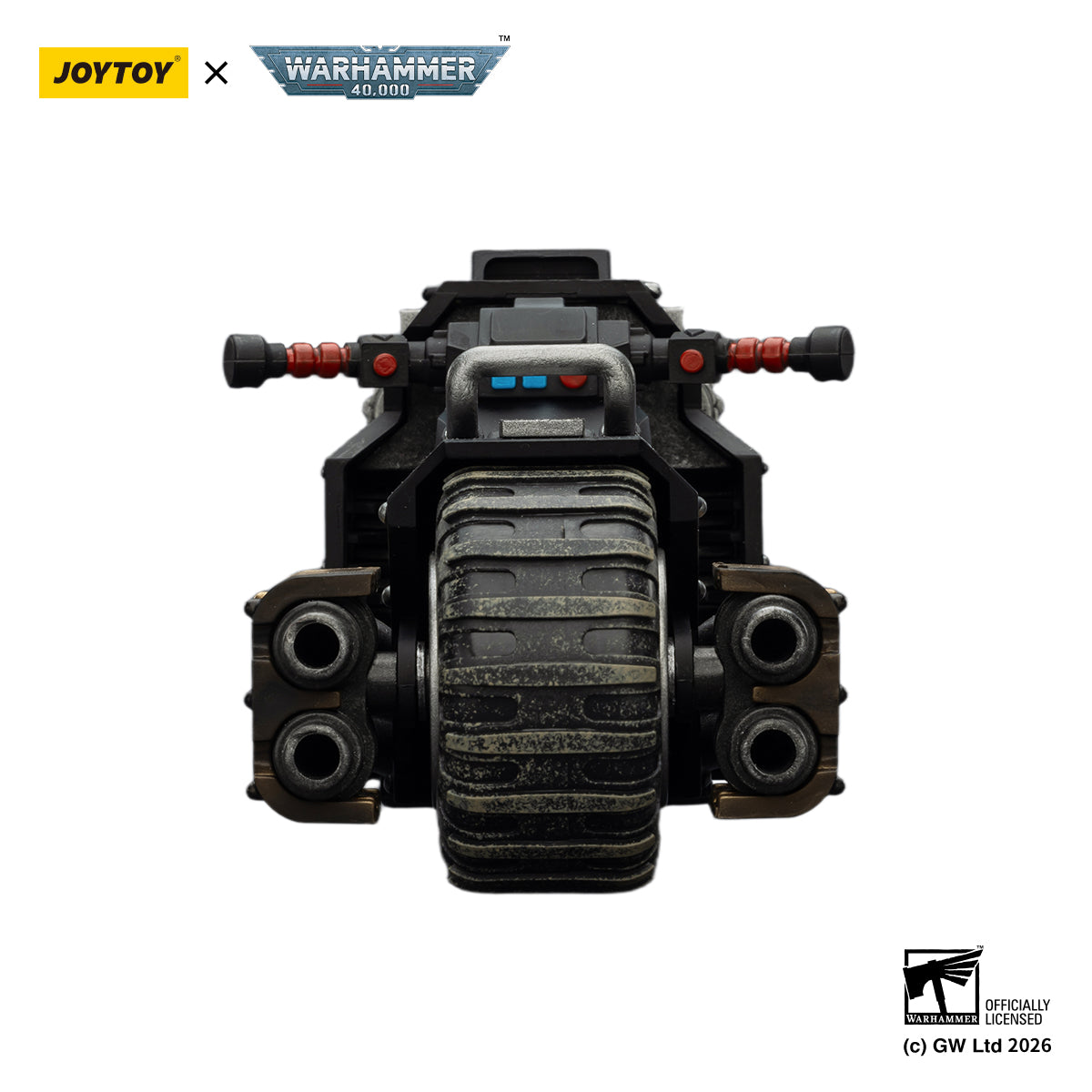 Raven Guard Raider-pattern Combat Bike with twin-linked bolt rifles