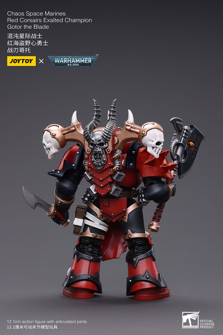 Chaos Space Marines Red Corsairs Exalted Champion Gotor the Blade