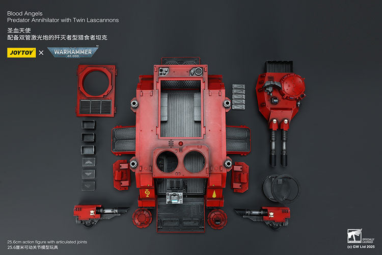 Blood Angels Predator Annihilator with Twin Lascannons