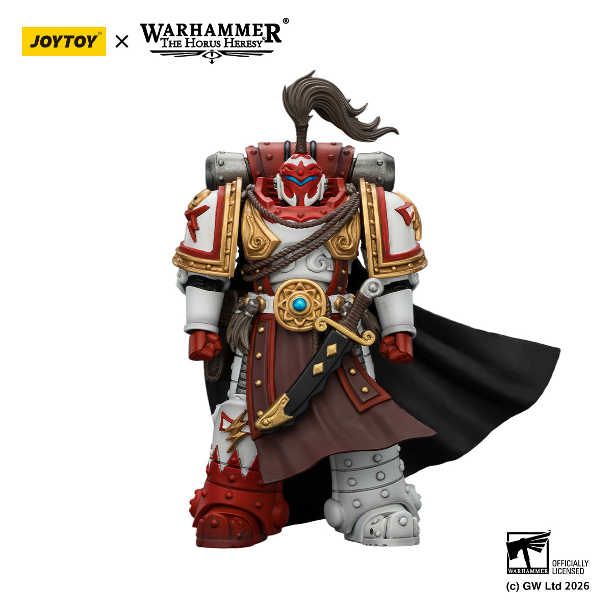 White Scars Hibou Khan,Seeker of Atonement,with power sword 'The Breath of the Storm'