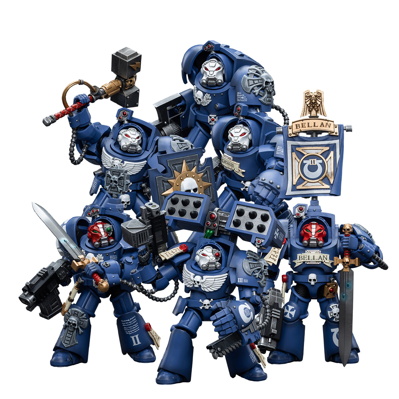 JOYTOY x Warhammer Terminators de los Ultramarines