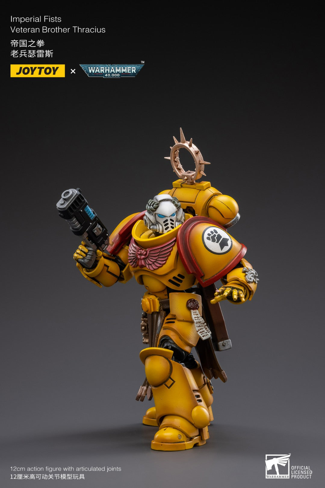 JOYTOY x WARHAMMER 40K Imperial Fists Veteran Brother Thracius