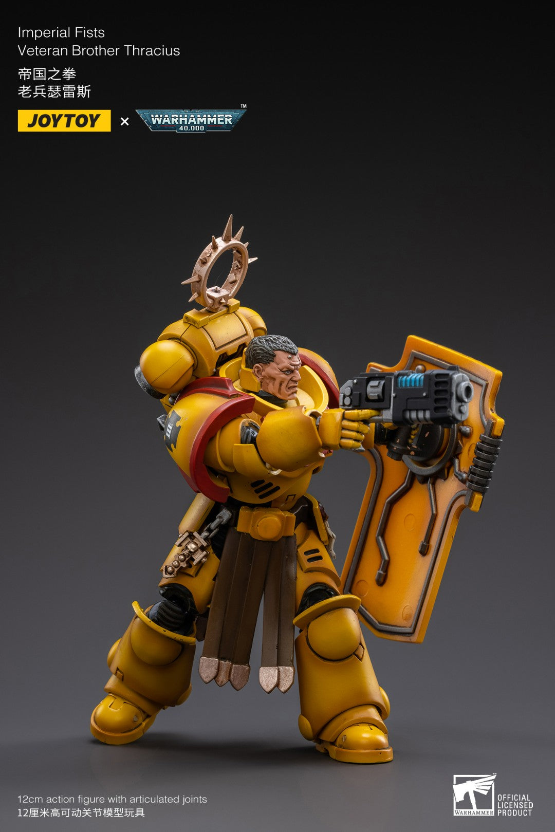 JOYTOY x WARHAMMER 40K Imperial Fists Veteran Brother Thracius