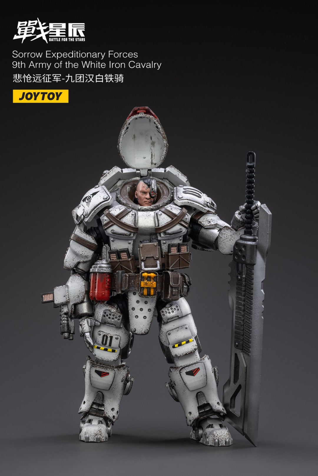 JOYTOY Battle for the Stars Sorrow Expeditionary Forces-9th Army of the white Iron Cavalry