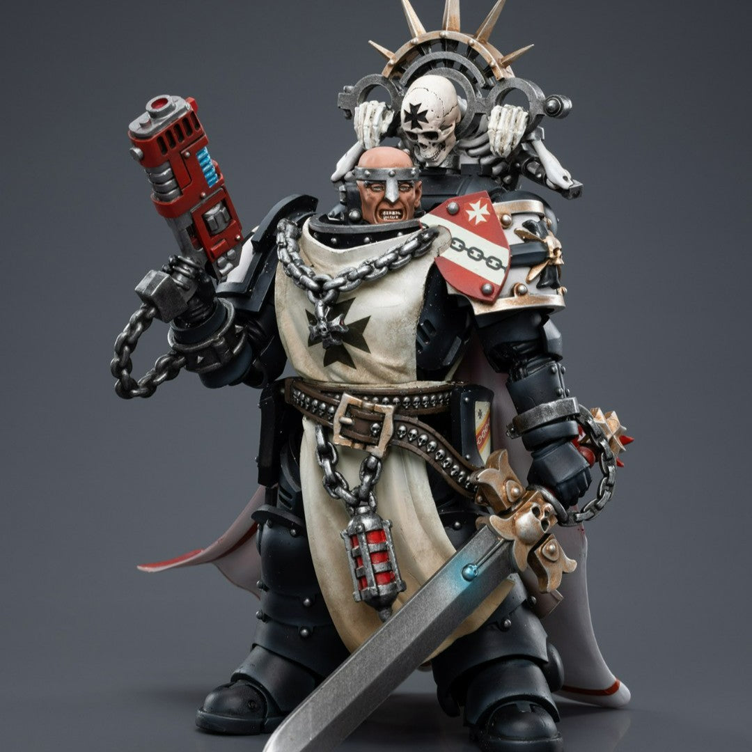 JOYTOY x WARHAMMER Black Templars Marshal Baldeckrath
