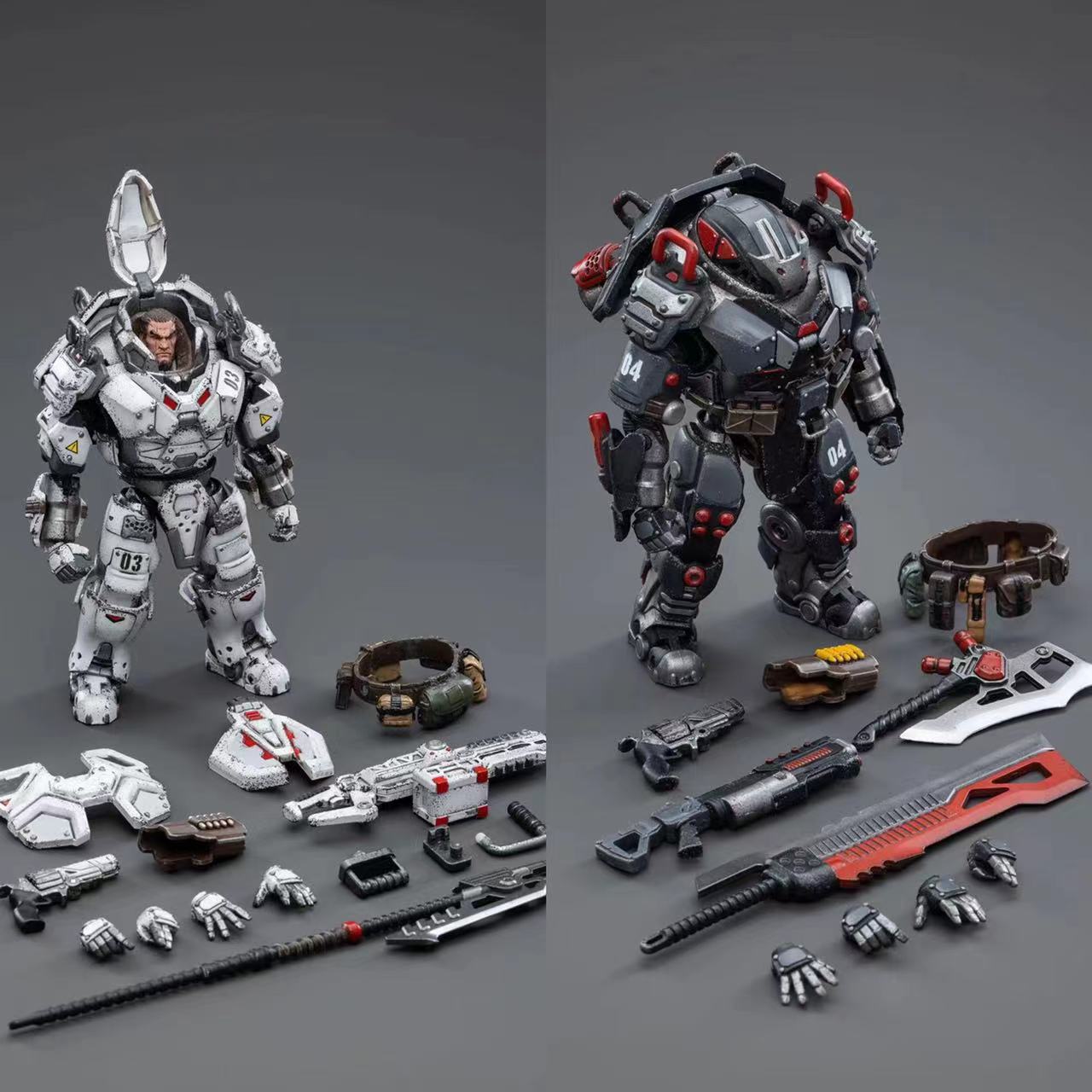 JOYTOY Battle for the Stars Sorrow Expeditionary Forces Obsidian Iron Knight Assaulter
