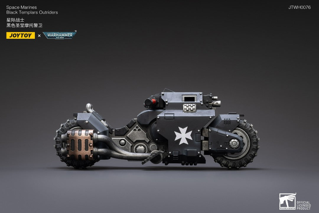 JOYTOY x WARHAMMER Black Templars Outriders