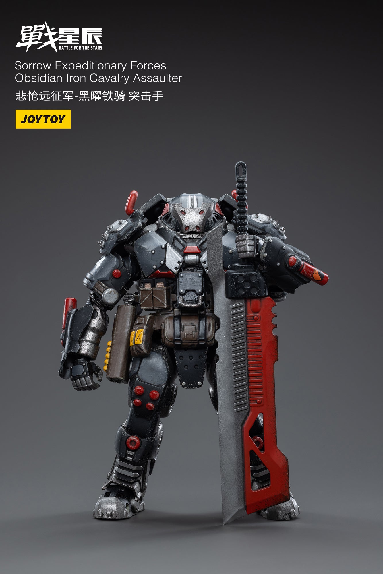 JOYTOY Battle for the Stars Sorrow Expeditionary Forces Obsidian Iron Knight Assaulter